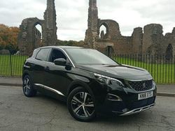 Black Used 2018 Peugeot 3008 GT-line Hatchback | £8,499 (Fair price)