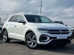 White Used 2023 VW T-Roc R-line SUV | £25,795 (Fair price)