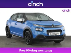 Blue Used 2018 Citroën C3 Feel Hatchback | £8,399 (Fair price)
