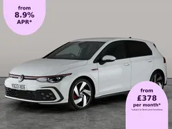 White Used 2023 VW Golf VIII GTI Hatchback | £26,832 (Fair price)