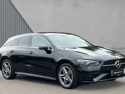 Cosmos black metallic Used 2024 Mercedes CLA250e Executive Sedan | £28,271 (Good price)