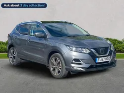 Grey Used 2017 Nissan Qashqai N-Connecta SUV | £10,669 (Fair price)