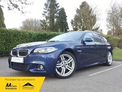 Blue Used 2015 BMW 520 M Sport Estate | £9,997 (Fair price)