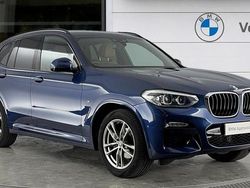 Blue Used 2019 BMW X3 M Sport SUV | £26,200 (Fair price)