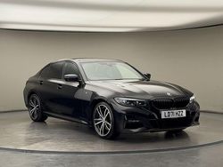 Sapphire black Used 2021 BMW 320 M Sport Sedan | £24,650 (Fair price)