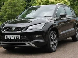 Black Used 2018 Seat Ateca Ecomotive SUV | £10,495 (Fair price)