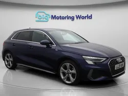 Blue Used 2021 Audi A3 Sportback e-tron S-Line Sedan | £17,200 (Fair price)