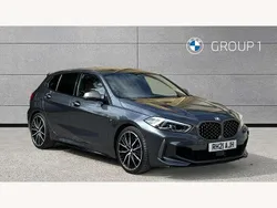 Grey Used 2021 BMW M135 Comfort Edition Hatchback | £31,995 (Expensive)