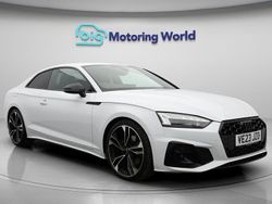 White Used 2023 Audi A5 Black Edition Coupe | £25,300 (Good price)