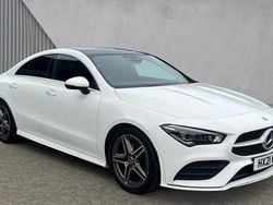 White Used 2021 Mercedes CLA180 AMG Line Premium Plus Sedan | £25,190 (Fair price)
