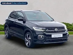 Black Used 2022 VW T-Cross R-line SUV | £19,764 (Fair price)