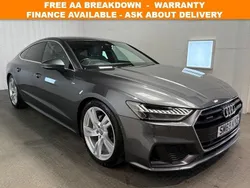 Grey Used 2019 Audi A7 Sportback S-Line Hatchback | £22,795 (Fair price)
