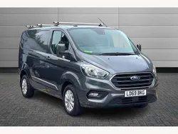 Grey Used 2019 Ford Transit Custom Limited Van | £17,995 (Good price)