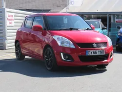 Red Used 2016 Suzuki Swift SZ-L Hatchback | £7,995 (Expensive)