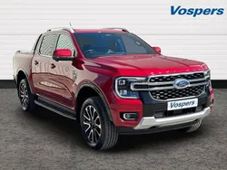 Red Used 2023 Ford Ranger Platinum Pickup | £36,995 (Good price)