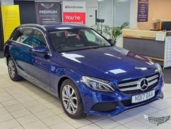 Blue Used 2017 Mercedes C350e Estate | £12,400 (Fair price)