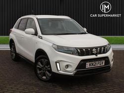 White Used 2021 Suzuki Vitara SZ-T SUV | £7,785 (Super price)