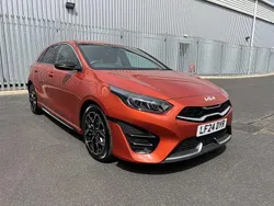 Flame orange Used 2024 Kia Ceed GT-Line Hatchback | £20,520 (A bit pricey)
