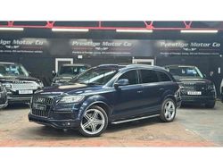 Blue Used 2013 Audi Q7 S-line plus SUV | £10,991 (Fair price)