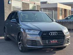 Grey Used 2018 Audi Q7 Black Edition SUV | £22,995 (Fair price)