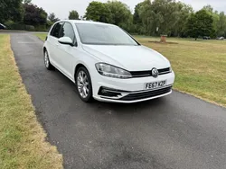 White Used 2017 VW Golf VII GT Hatchback | £11,995 (Fair price)
