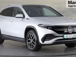 Silver Used 2021 Mercedes EQA250 AMG Line Premium SUV | £22,905 (Fair price)