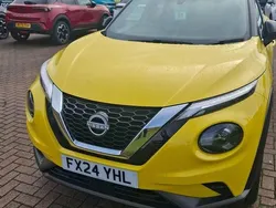 Yellow Used 2024 Nissan Juke N-Connecta SUV | £17,887 (Fair price)