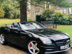 Black Used 2012 Mercedes SLK250 AMG Cabriolet | £7,395 (Fair price)