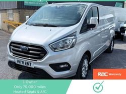 Silver Used 2021 Ford Transit Custom Limited Van | £13,995 (Good price)
