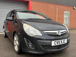 Black Used 2011 Vauxhall Corsa SRi Hatchback | £1,995 (Fair price)