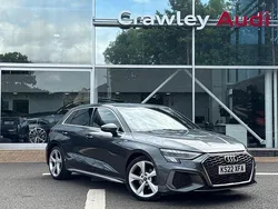 Grey Used 2022 Audi A3 Sportback S-Line Hatchback | £22,990 (A bit pricey)