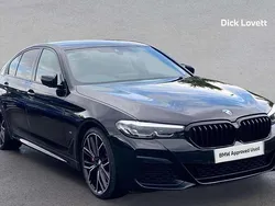 Black Used 2022 BMW 530 M Sport Sedan | £32,999 (Fair price)