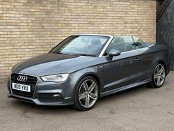 Grey Used 2015 Audi A3 Cabriolet S-Line Cabriolet | £7,645 (Fair price)