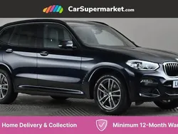 Black Used 2021 BMW X3 M Sport SUV | £27,476 (Good price)