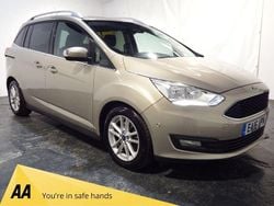 Silver Used 2016 Ford Grand C-Max Zetec MPV | £6,490 (Fair price)