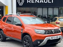 Orange Used 2022 Dacia Duster Extreme SUV | £14,358 (Fair price)