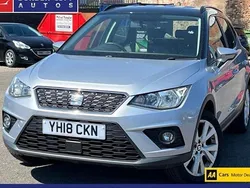 Silver Used 2018 Seat Arona SE SUV | £8,995 (Fair price)