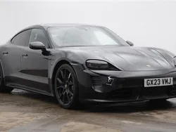 Black Used 2023 Porsche Taycan Performance Package Sedan | £65,950 (Fair price)