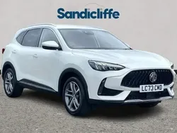 Solid white pearl Used 2024 MG HS Trophy SUV | £17,703 (Good price)