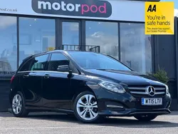 Black Used 2015 Mercedes B180 MPV | £9,490 (Fair price)