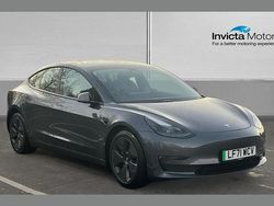 Stealth grey Used 2021 Tesla Model 3 Long Range AWD Sedan | £21,500 (Fair price)