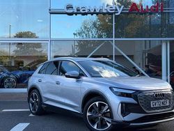 Silver Used 2022 Audi Q4 e-tron S-Line SUV | £28,290 (Super price)