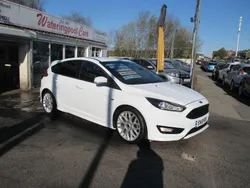 White Used 2018 Ford Focus ST-Line Hatchback | £7,995 (Good price)
