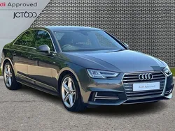 Grey Used 2017 Audi A4 S-Line Sedan | £12,625 (Fair price)