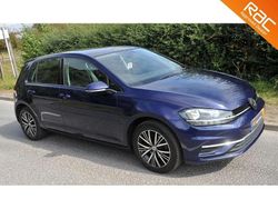 Blue Used 2017 VW Golf VII SE Hatchback | £7,995 (Fair price)