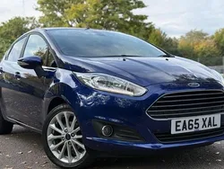 Blue Used 2015 Ford Fiesta Titanium X Hatchback | £5,600 (Fair price)