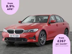 Red Used 2020 BMW 330e Sport Line Sedan | £18,500 (Fair price)