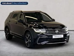 Black Used 2024 VW Tiguan Allspace R-line SUV | £38,174