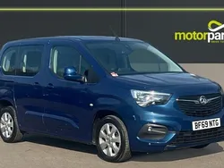 Blue Used 2019 Vauxhall Combo MPV | £8,500 (Good price)