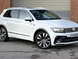 White Used 2020 VW Tiguan R-line SUV | £21,495 (Fair price)